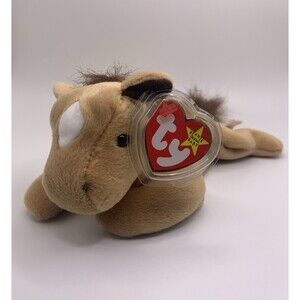 Ty Beanie Baby Derby Horse Plush Stuffed Animal W Tag September 16 1995
